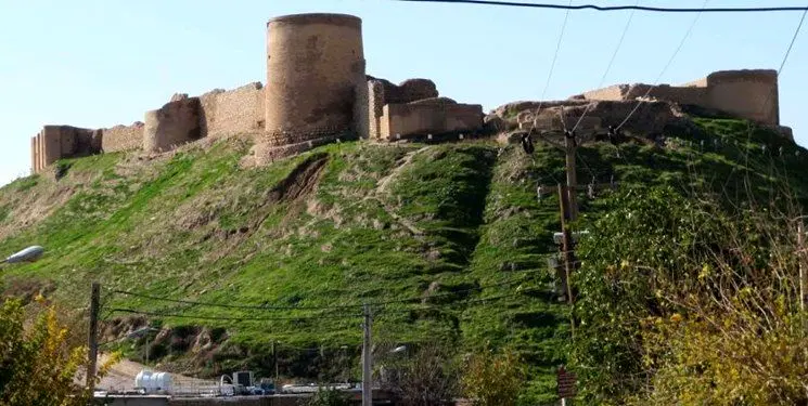 آتش سوزی در بنای تاریخی قلعه تل باغملک تکذیب شد