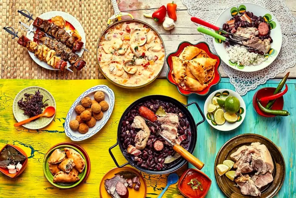 سفر به برزیل از طریق میز غذا