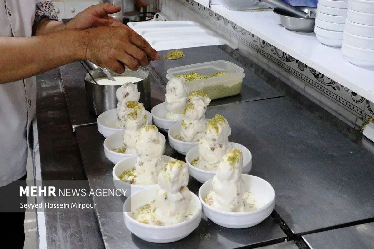 تصاویر| شیر یخ، بستنی سنتی افغانستان