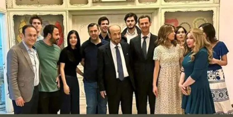 دیدار بشار اسد با «رفعت اسد» پس از ۳۶ سال