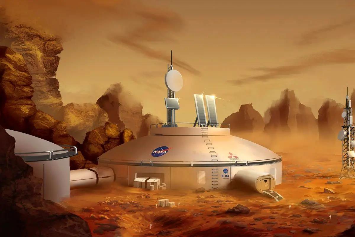 ناسا از اقامتگاه شبیه‌سازی‌شده برای مسافران مریخ رونمایی کرد