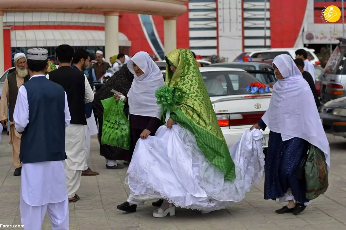 تصاویر| جشن عروسی ۷۰ زوج در پایتخت افغانستان