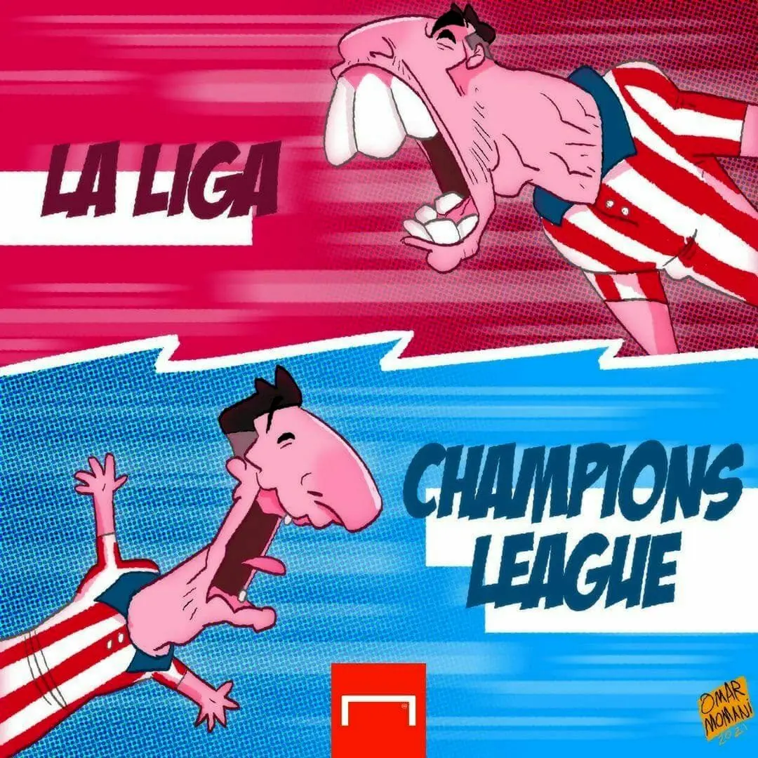 کارتون| تفاوت سوارز در لالیگا و لیگ قهرمانان