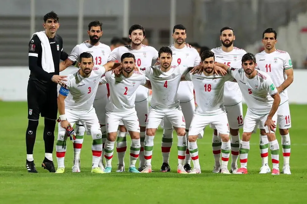 پیروزی قاطع ایران مقابل عراق پیش از شروع بازی +عکس