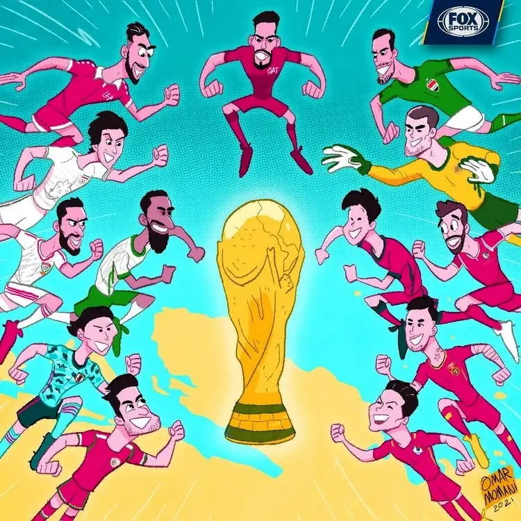 کارتون| ایران و ۱۱ تیم دیگه در مسیر جام جهانی!