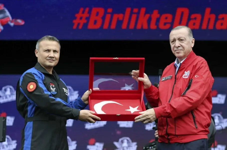 ترکیه تا پایان 2023 اولین فضانورد خود را به ایستگاه فضایی بین‌ المللی می‌ فرستد