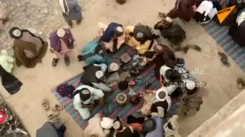 فیلم | فروش تریاک در افغانستان در دوره طالبان