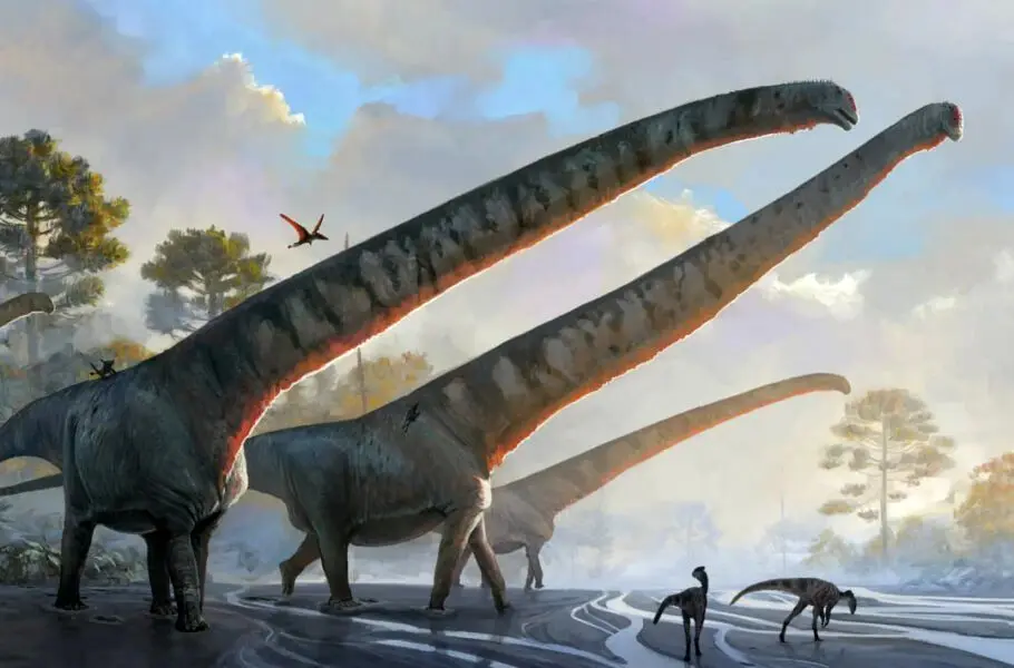 دایناسوری با ۱۵ متر گردن رکورددار طولانی ترین گردن در بین حیوانات