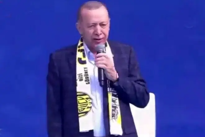 فیلم| کار اردوغان به آوازخوانی کشیده شد!