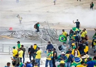 حمله هواداران رئیس جمهور سابق برزیل به کاخ ریاست جمهوری و کنگره