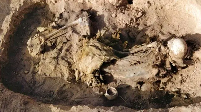 کشف مهم باستانی در قبر یک زن
