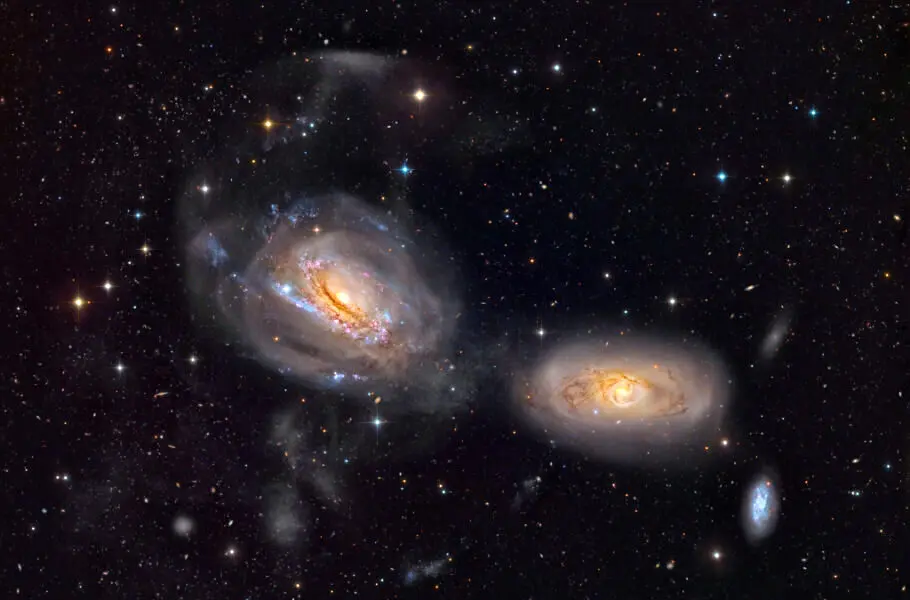 عکس روز ناسا: فروپاشی NGC 3169
