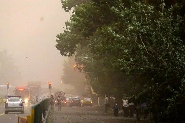 هشدار درباره وزش شدید باد در تهران
