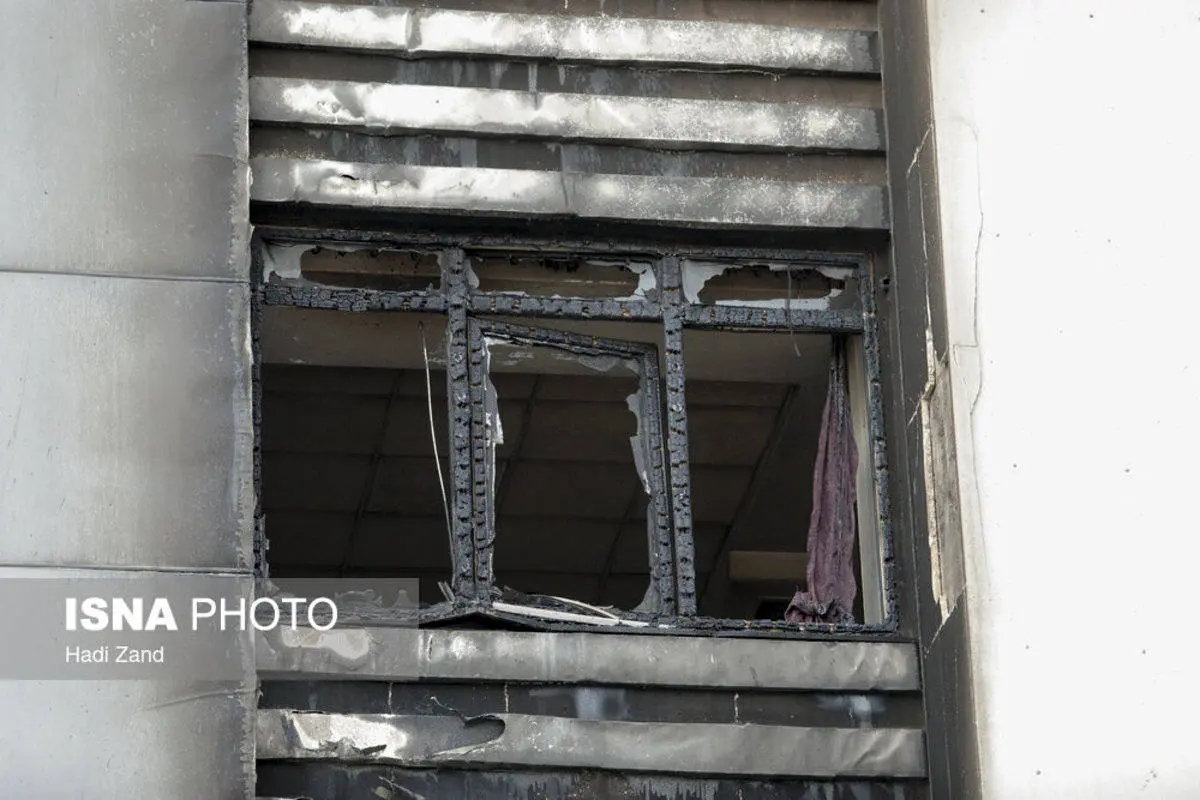 تصاویر| آتش‌سوزی در بیمارستان رسول اکرم(ص) تهران