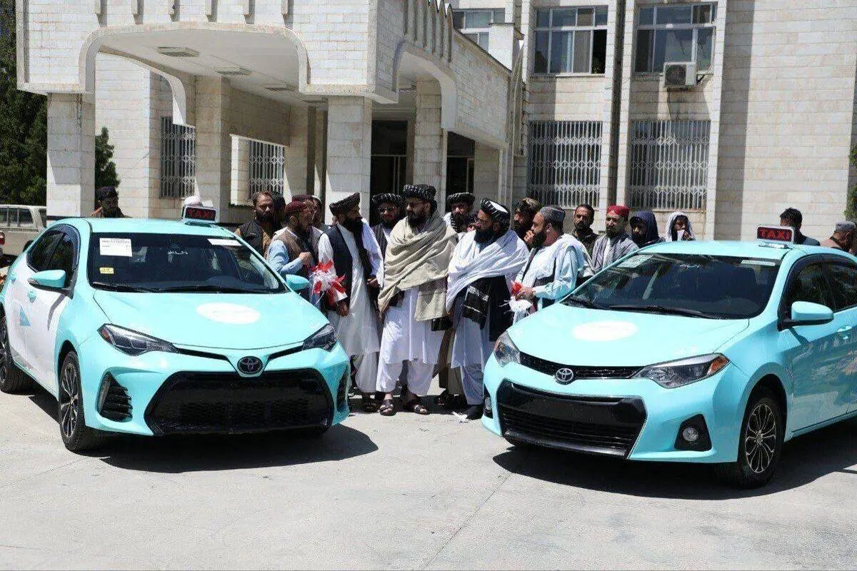 طالبان دومین خودرو پرفروش جهان را تاکسی کرد+عکس