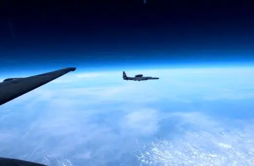 عکس| سلفی خلبان مشهورترین هواپیمای جاسوسی جهان در مرز فضا

