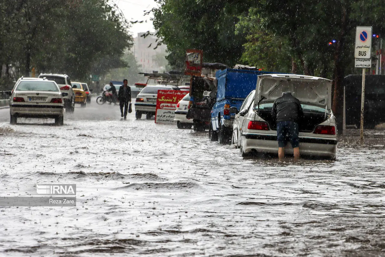 بارش‌های رگباری و احتمال طغیان رودخانه‌ها در ۳ استان/ تهران گرم‌تر می‌شود