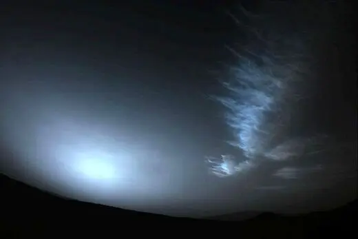 عکس| تراکم عجیب ابرها در فضا