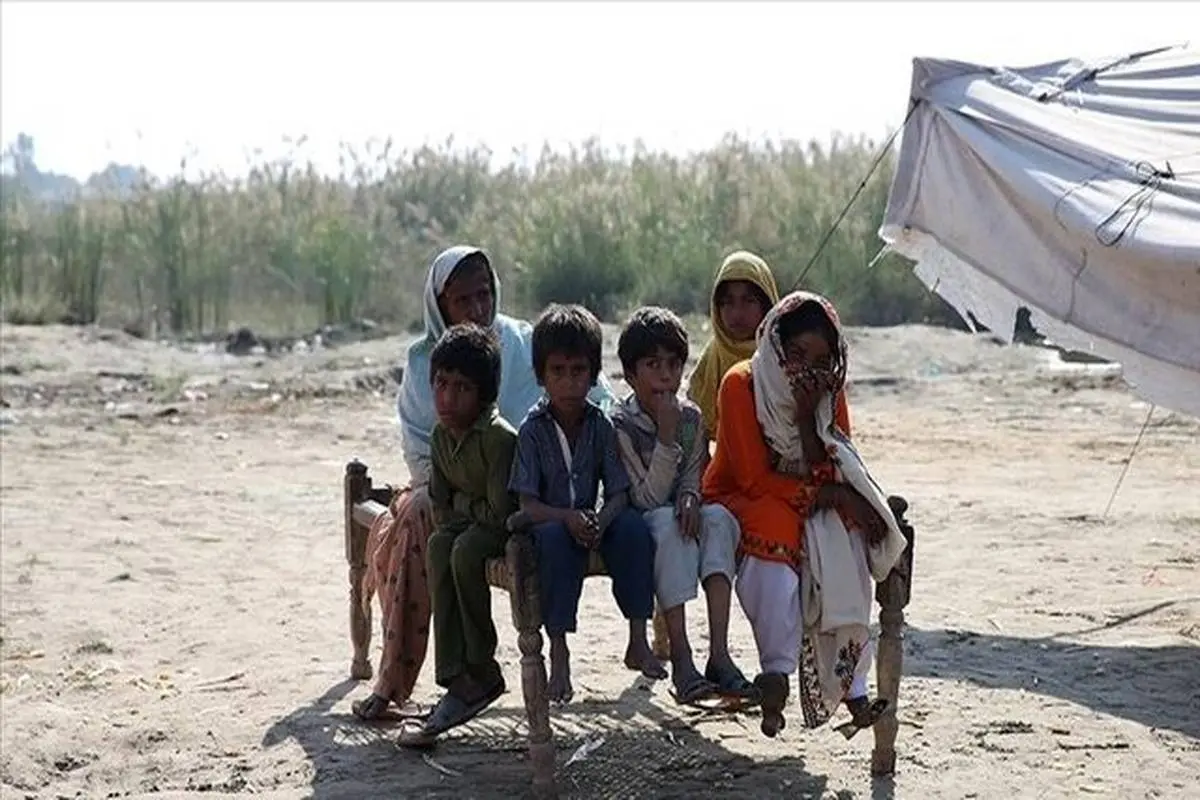 زندگی سختِ سیل‌زدگان پاکستان در سرمای زمستان