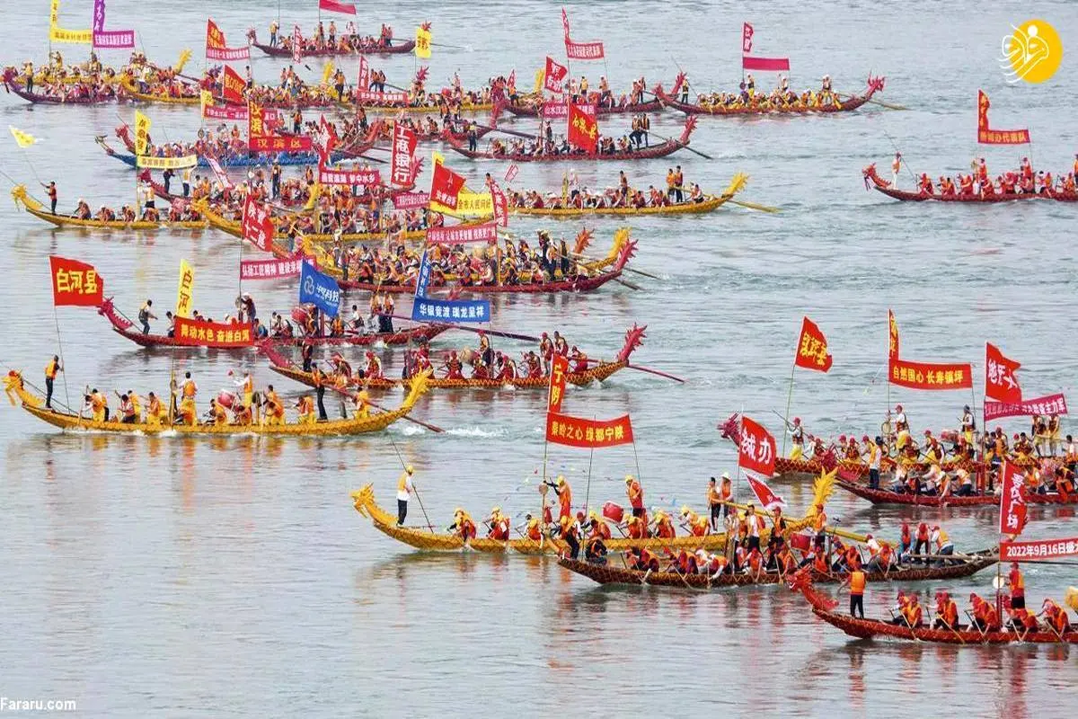 تصاویر| جشنواره قایق اژد‌ها در چین

