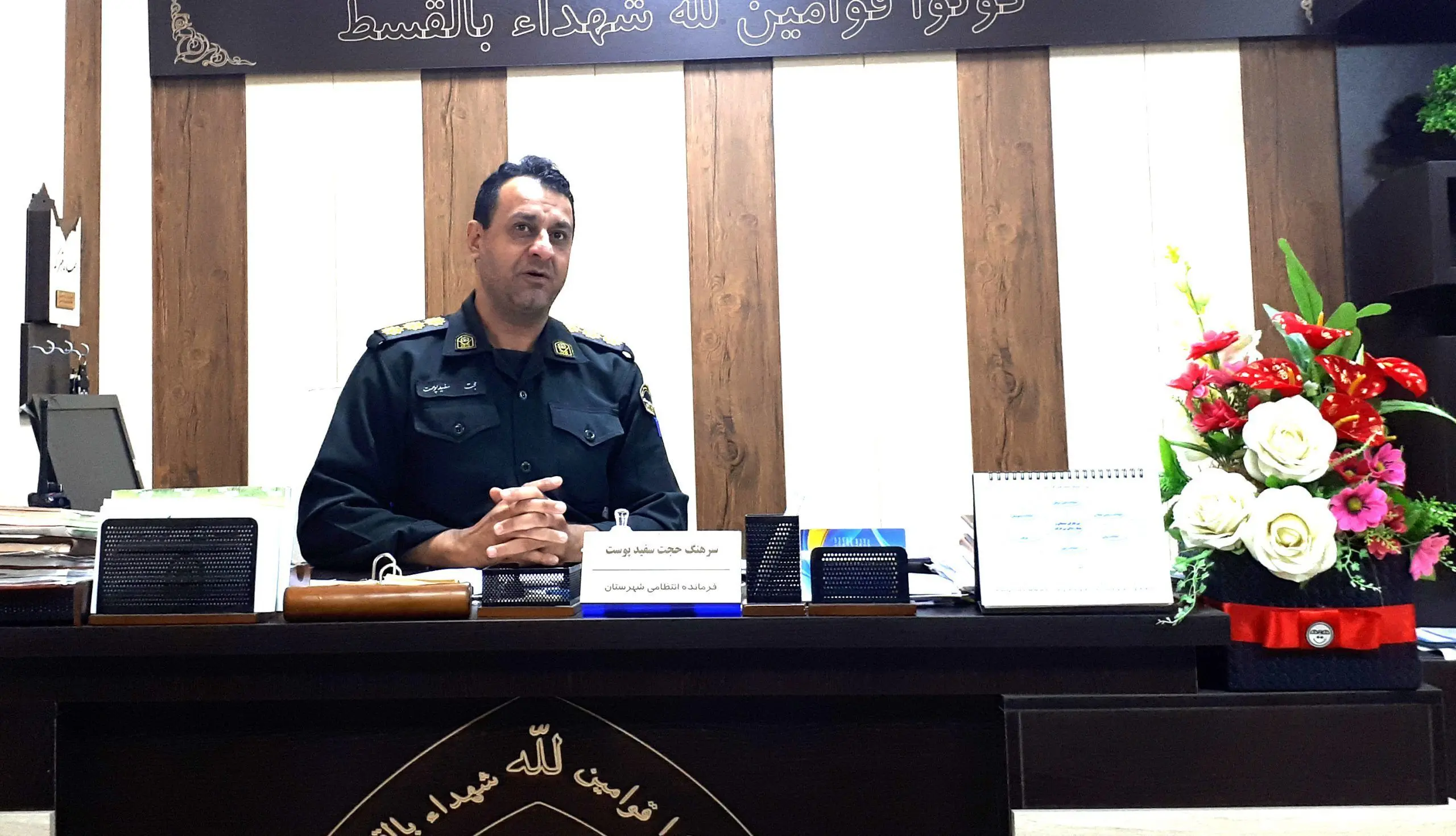 جانشین فرمانده انتظامی خوزستان: در سالروز تولد  مرحوم "کیان پیر فلک " یک پلیس به شهادت رسید