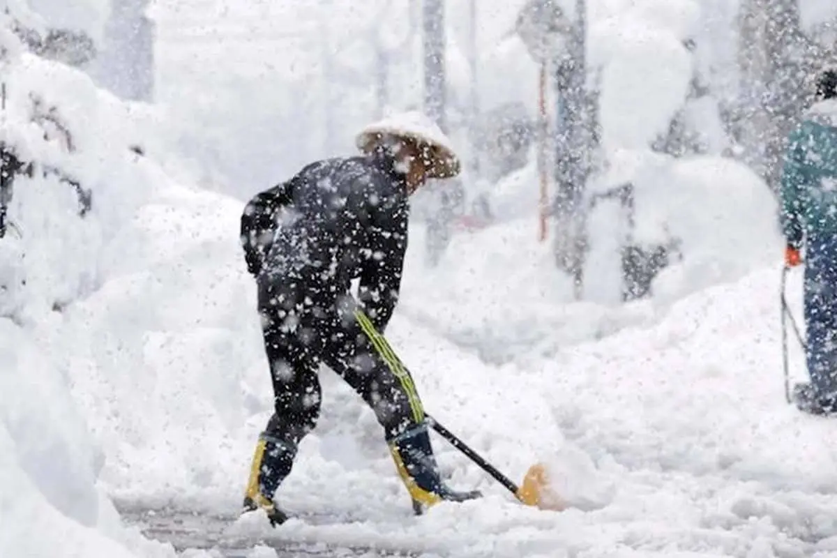 ویدئو| برف مرگبار در ژاپن