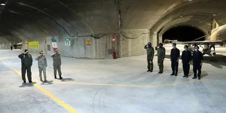اولین تصویر از پایگاه زیرزمینی نیروی هوایی ارتش