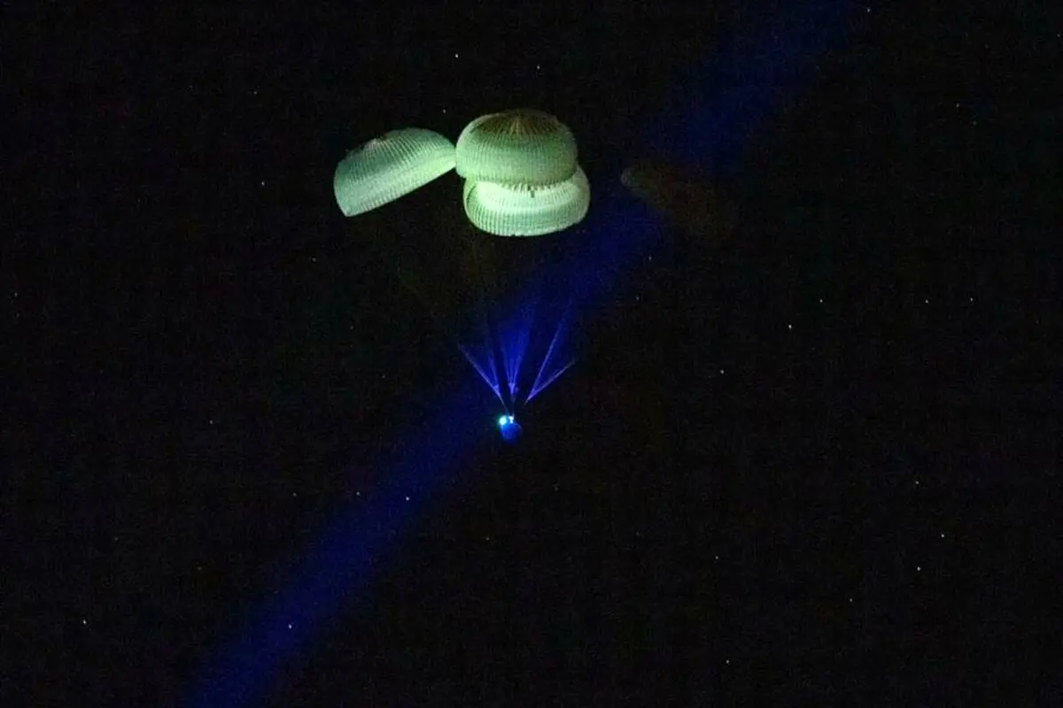 فضانوردان ISS بعد از 157 روز از اسپیس ایکس به زمین برگشتند