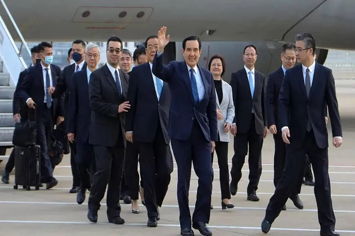  رئیس جمهور پیشین تایوان با وعده «صلح» وارد چین شد


