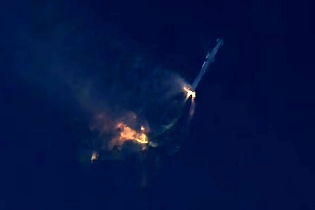 اسپیس‌ایکس «بزرگترین موشک جهان» را عمدا منفجر کرد! + تصویر