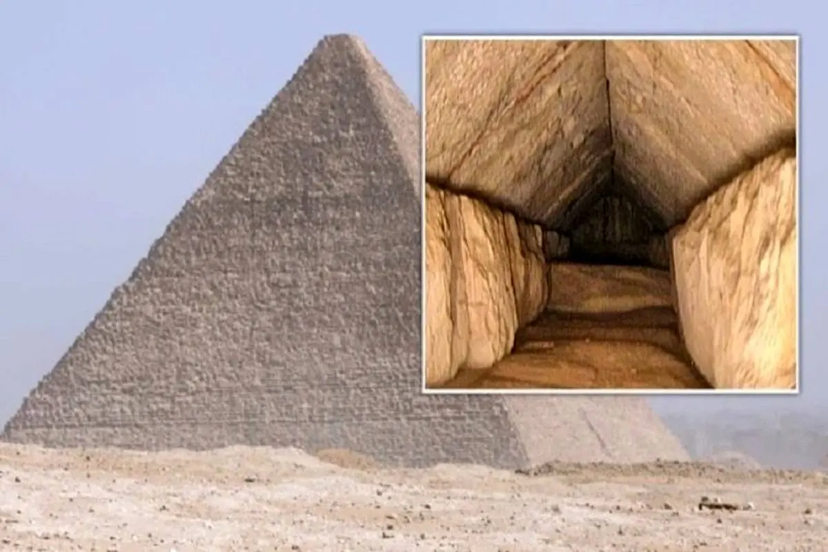 کشف دالان مخفی عجیب در هرم بزرگ مصر! + فیلم