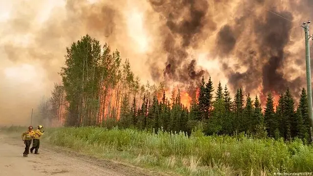 اعزام نیروهای کمکی چند کشور برای مهار آتش در کانادا