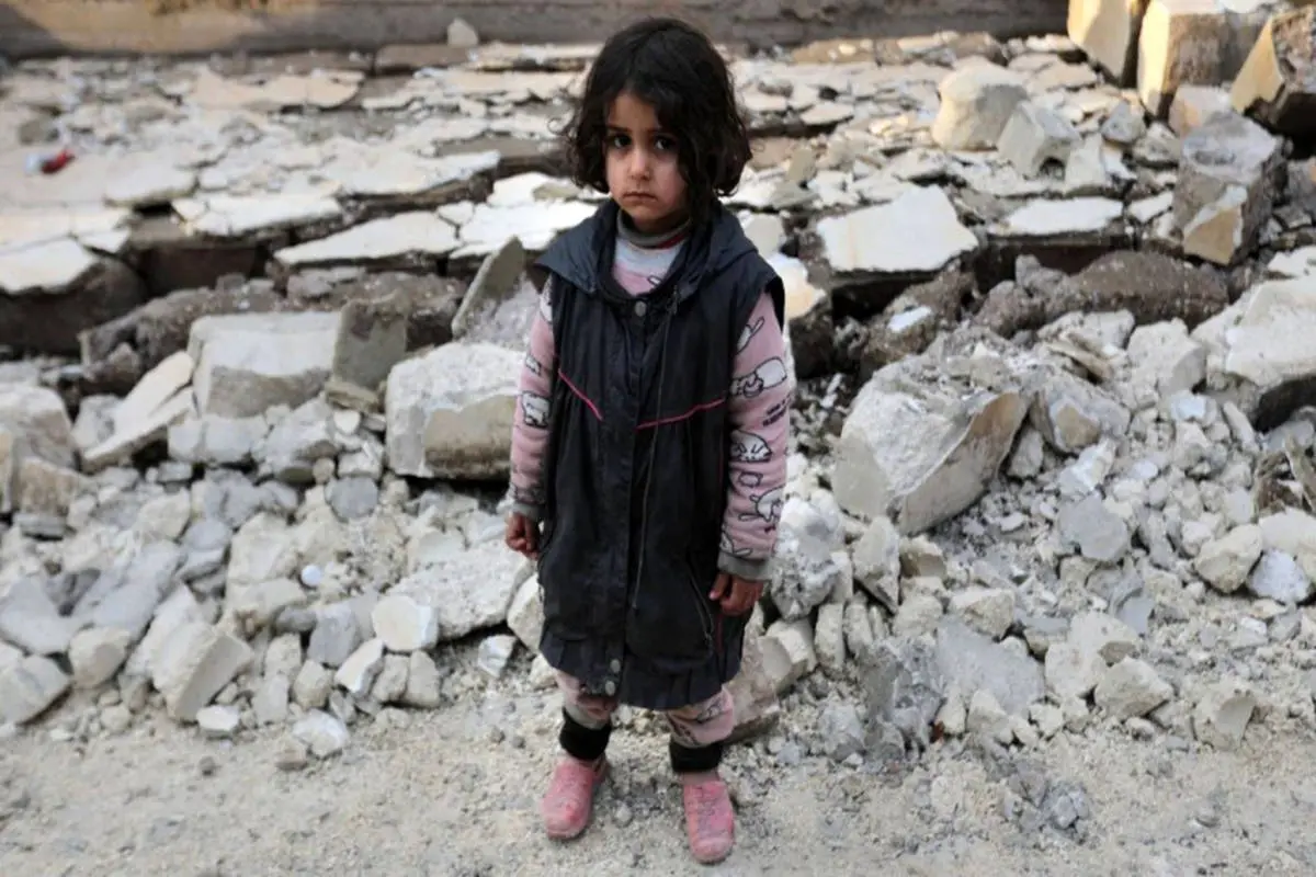 زلزله زدگان سوریه، بی پناه ، بی کمک، بی غذا، رهاشده در سرما