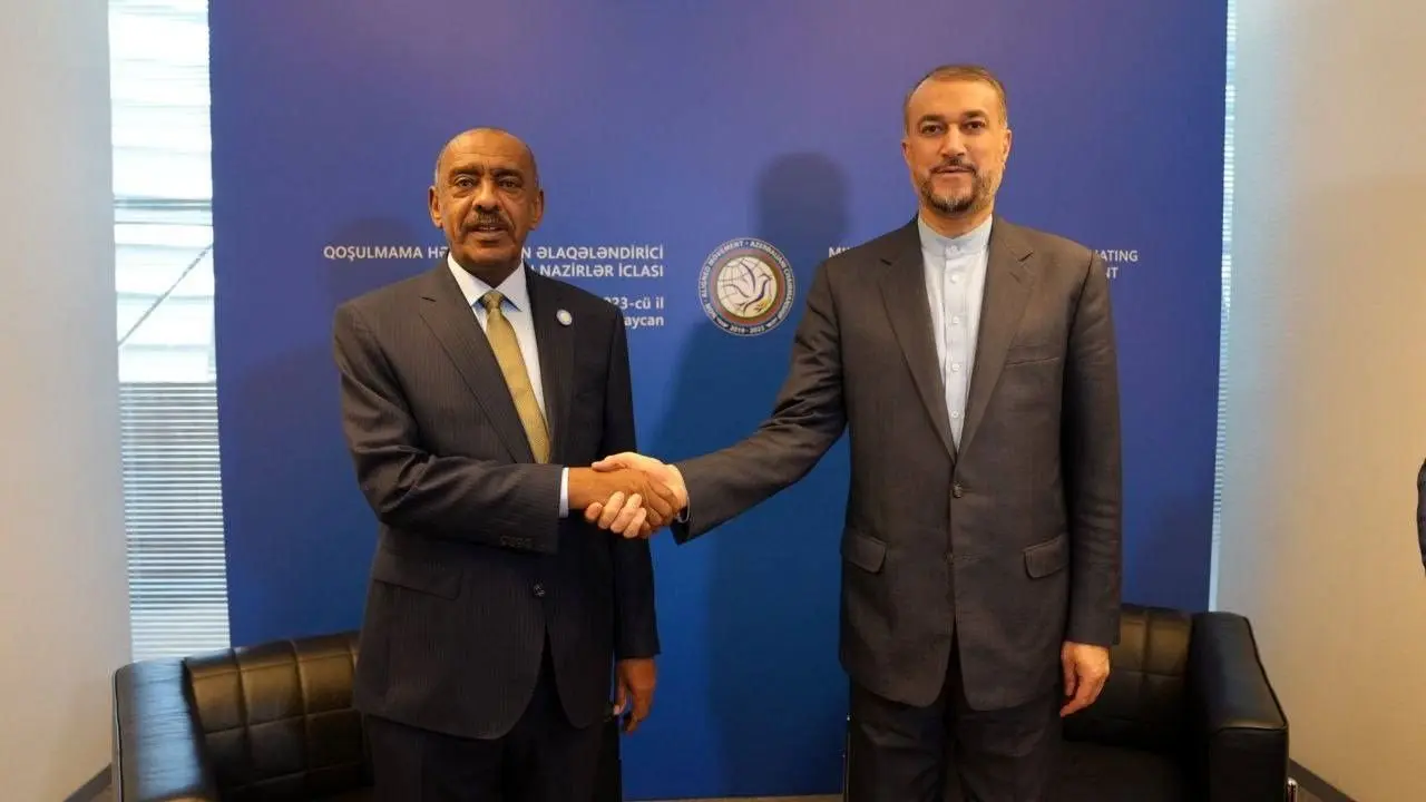 اولین دیدار وزرای امور خارجه ایران و سودان پس از ۷ سال