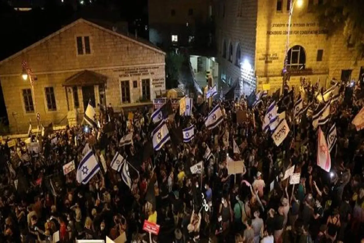 هزاران نفر در اسرائیل تظاهرات کردند