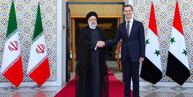 بیانیه مشترک ایران و سوریه در پایان سفر رئیسی به دمشق