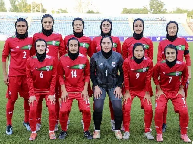 برد بزرگ زنان فوتبالیست ایران در انتخابی المپیک+ فیلم