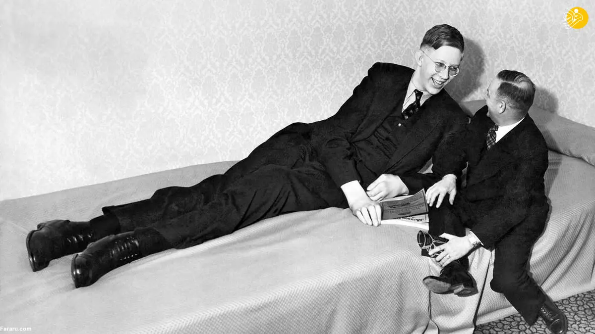 رابرت وادلو، بلندترین مرد تاریخ! + عکس