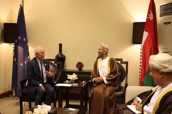 رایزنی بورل با وزیر خارجه عمان درباره ایران و برجام