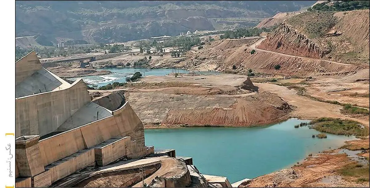 فیلم| فرو رفتن روستاهای حاشیه سد گتوند خوزستان به زیر آب!