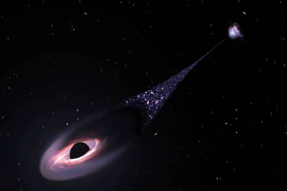 کشف سیاهچاله‌ای که ستاره تولید می‌کند!