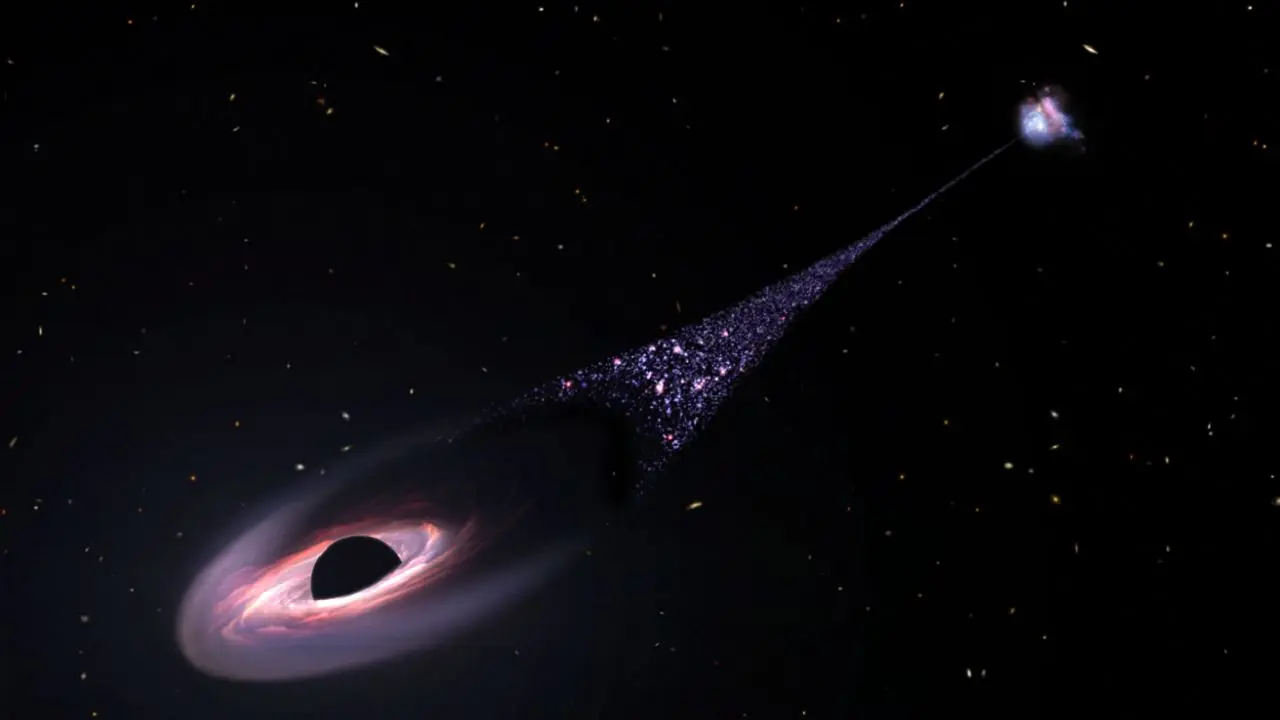 کشف سیاهچاله‌ای که ستاره تولید می‌کند!