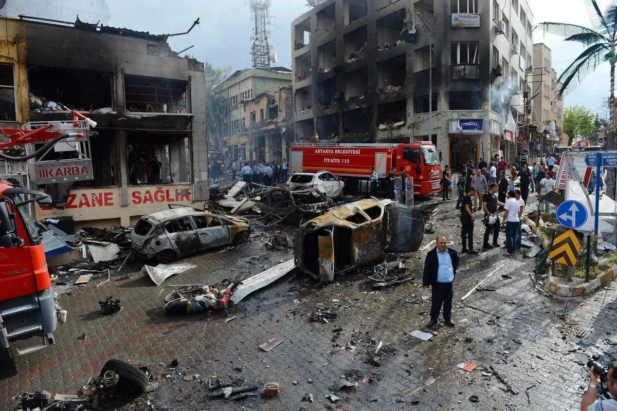 تصاویری از انفجار امروز ترکیه 