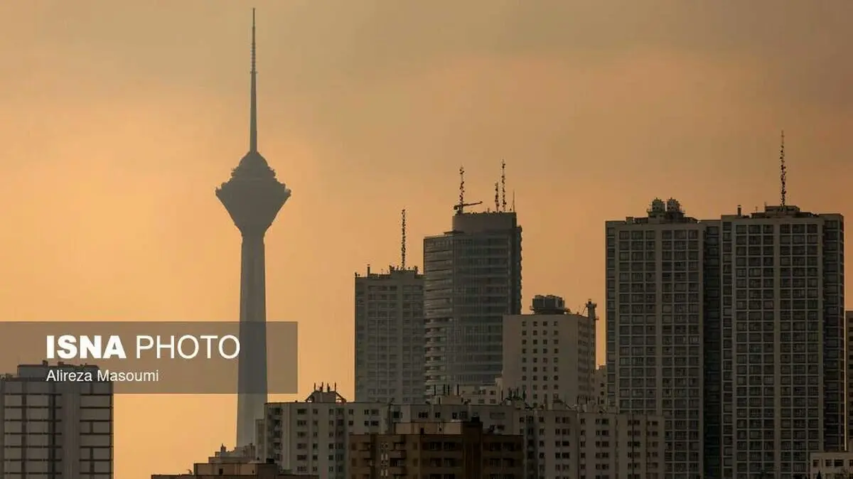 تصاویر| هشدار نارنجی برای هوای تهران