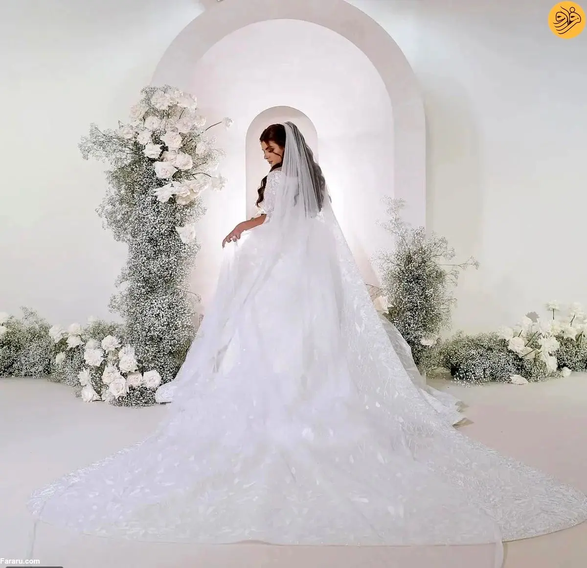 عکسهای عروسی فوق لاکچری دختر حاکم دوبی