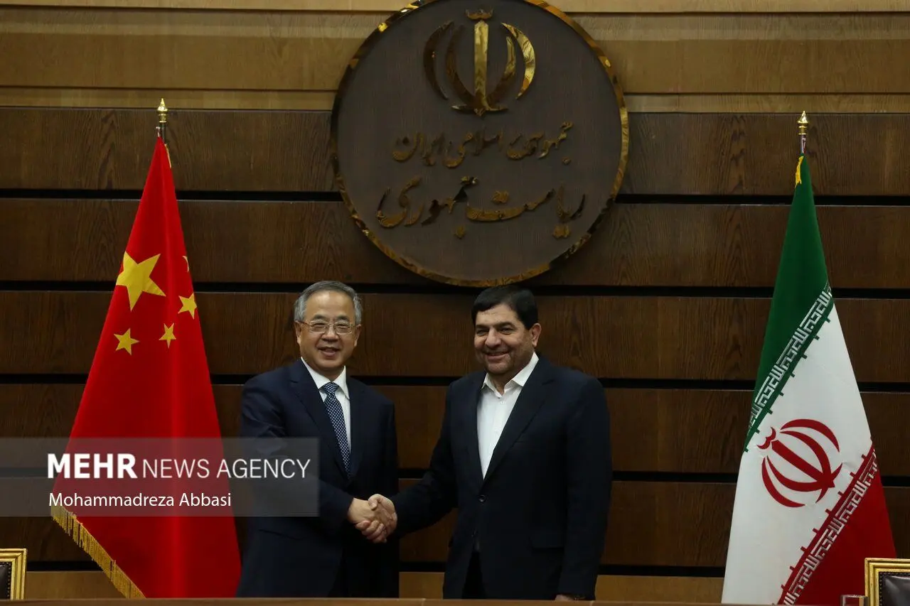 تصاویر| دیدار معاون نخست وزیر چین با محمد مخبر