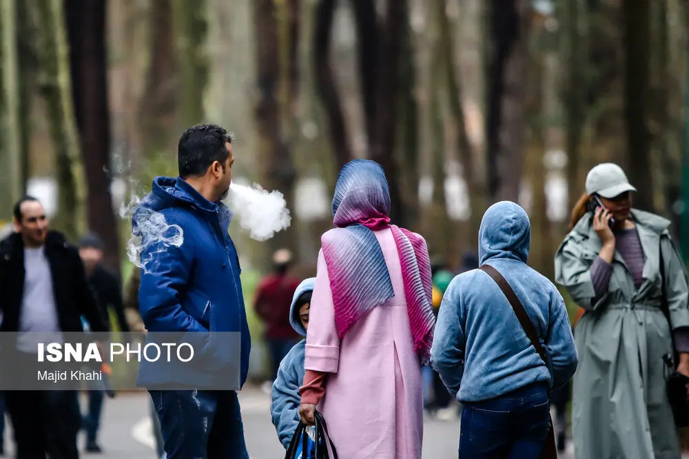 تصاویر | گردشگران نوروزی در کاخ سعد آباد