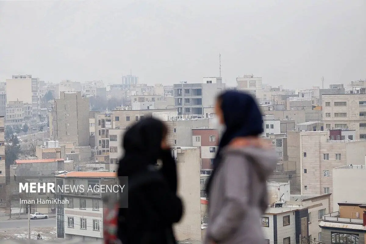 تصاویر | آلودگی هوای شهر همدان