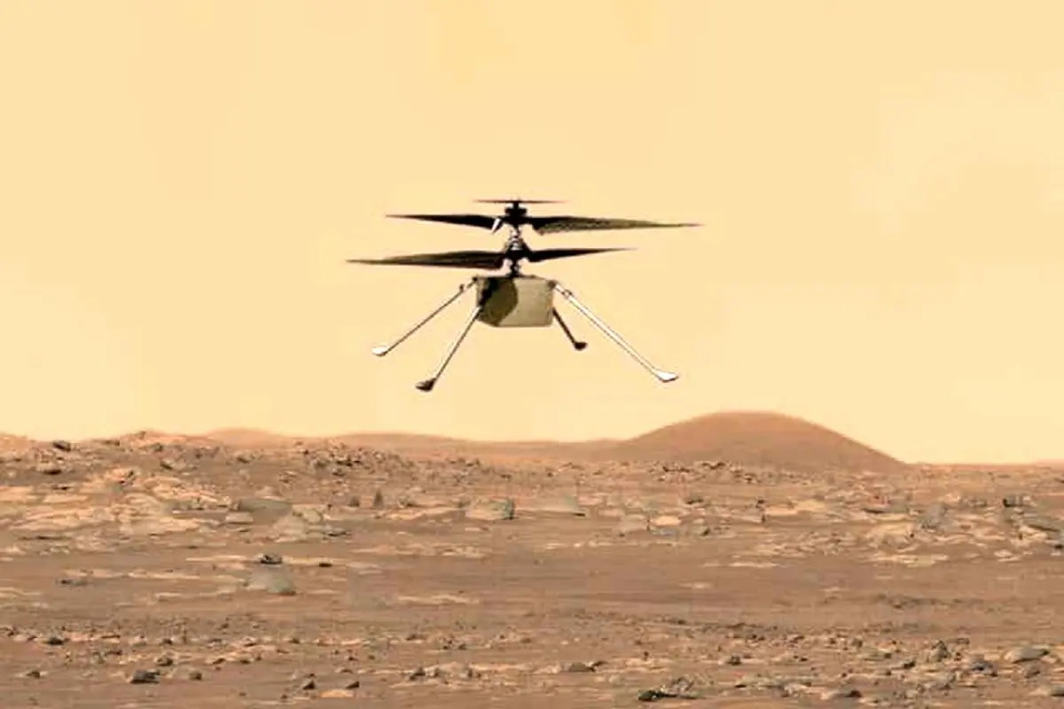 هلیکوپتر نبوغ ناسا باز هم رکوردشکنی کرد